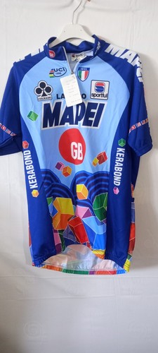 Maglia ciclismo vintage mapei - ciclismo,
