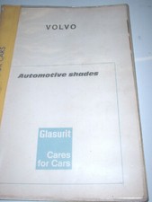 VOLVO  CLASSIC CAR  , PAINTMATCH  COLOUR  SWATCH