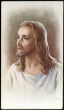 santino-holy card""ediz. NB serie VE  n.16 VOLTO DI GESU'
