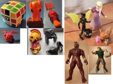 Lotto di varie Action Figure giocattolo vari personaggi 3D Dragon Trainer Frozen