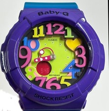 CASIO Baby-G PURPLE BLUE Crazy