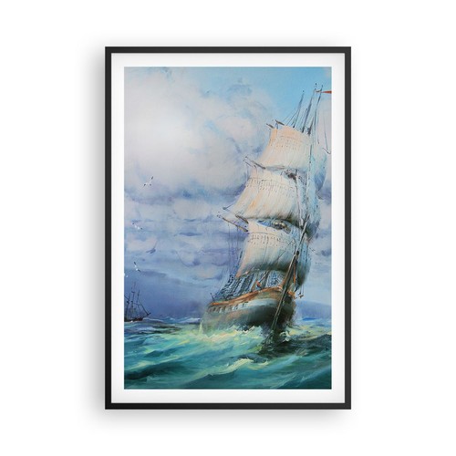 Poster 61x91cm mare - , veliero