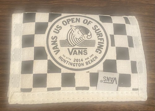 Portafoglio scacchiera vans - a,