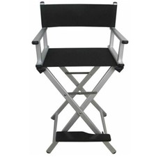 Sedia poltrona alluminio pieghevole professionale per trucco make up trucco