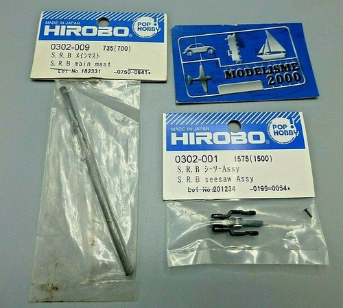 Hirobo lot pieces pour - , de
