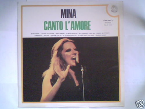 Mina canto amore - lp, don