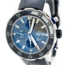 IWC Aquatimer Cronografo Cousteau Ref.IW376706 Automatico Acciaio 44mm Full Set