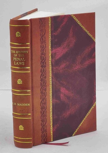 The history penal laws - history,