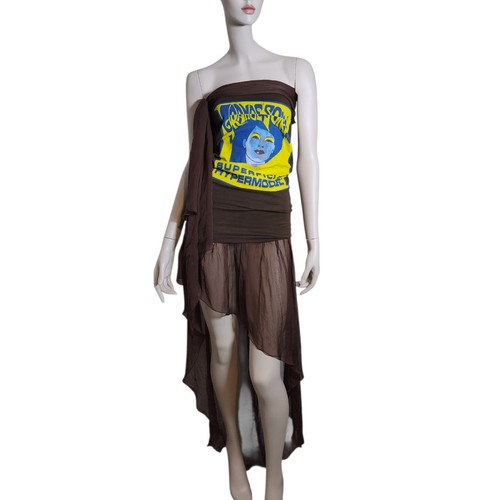 Abito vintage raro fluido - raro,
