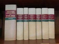Dizionario storico Repetti, 5 volumi + supplemento e dizionario corografico