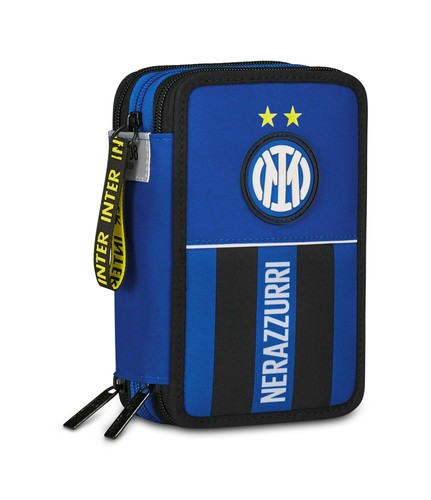 Inter astuccio scuola - inter, zip