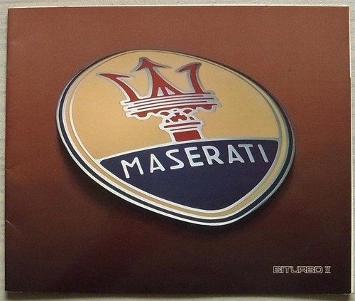 Brochure vendita auto - , maserati