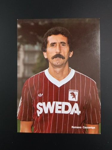 Cartolina torino calcio - torino, romano