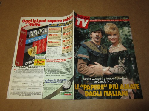 Famiglia ottobre 1991 - tv,
