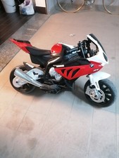 Moto Elettrica per Bambini BMW Batteria 12V Rotelle e Luci