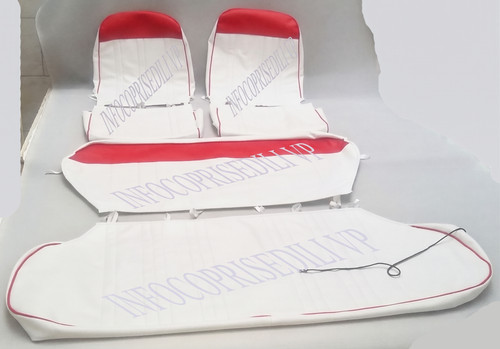 Fiat600 coprisedili bianco - fiat600, d