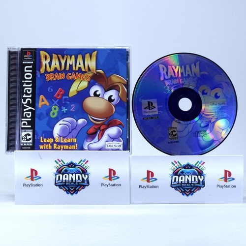 Rayman brain games - ps1, cib