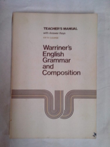 Warriner english grammar and - grammar,