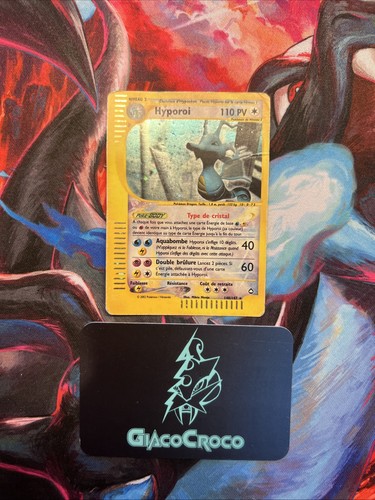 Carte pokémon hyporoi cristal - carte,