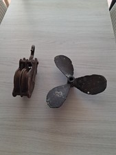 Elica In Ottone  Barca  Navale E Altro Oggetto Marinaro 