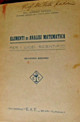 Natucci elementi analisi - natucci, di