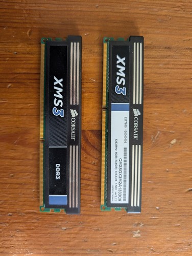 2x4gb ram corsair ddr3 1333 - 2x4gb,