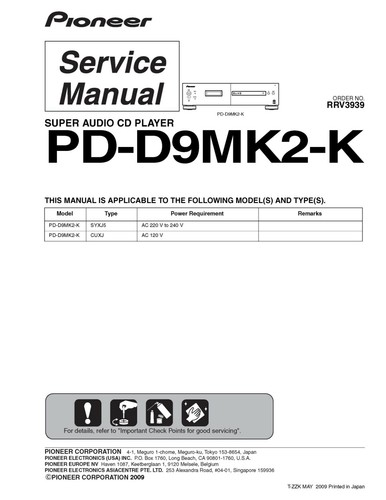 Manuale servizio - manuale,