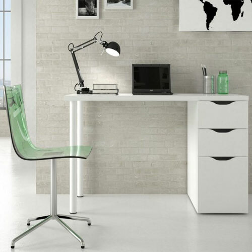 Scrivania ufficio bianca con