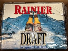 Insegna birra Rainier Draft