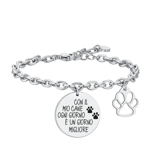 Bracciale con mio cane - con,