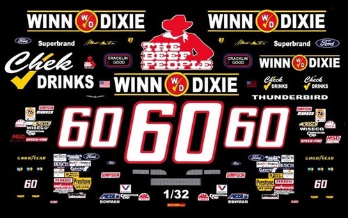 Mark martin winn - #60,