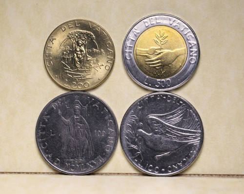 Vaticano 100 200 500 - 200, lire