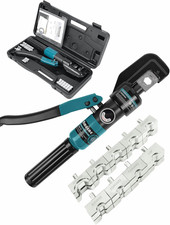 Pinza Crimpatrice Idraulica a 8 Tons, 4 – 70 Mm², Con 9 Paia Di Pinze per Crimpa