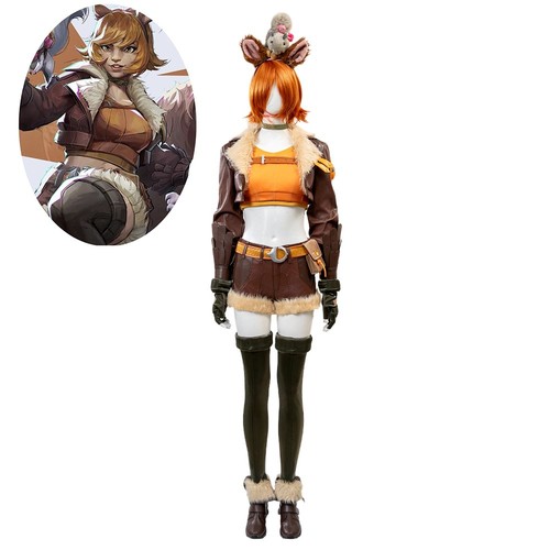 Costume scoiattolo bambina - scoiattolo,