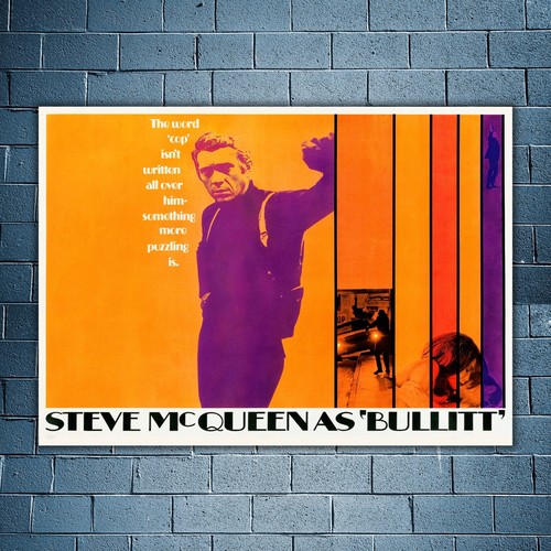 Film poster bullitt - film,