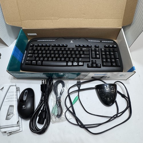 Logitech cordless desktop - cordless, ex