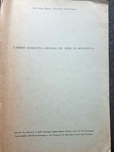 Biondi leoncavallo l - leoncavallo, l'abisso