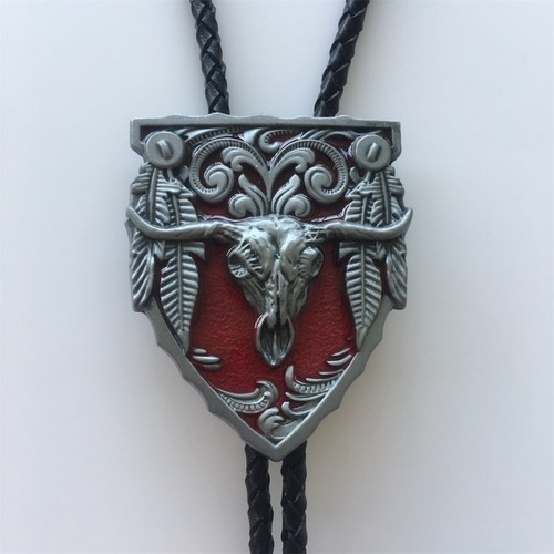 Collana cravatta toro - , western