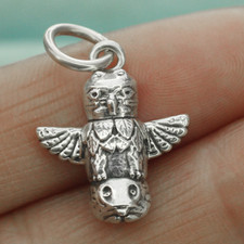 Ciondolo totem indiano nativi