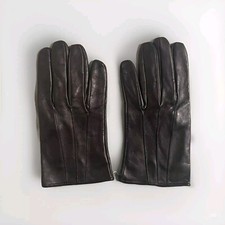 PORTOLANO GUANTI UOMO PELLE MARRONE