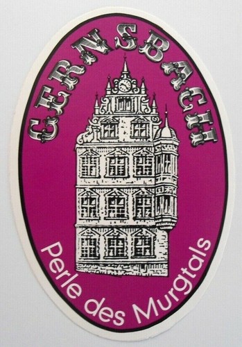 Adesivo souvenir gernsbach - adesivo,