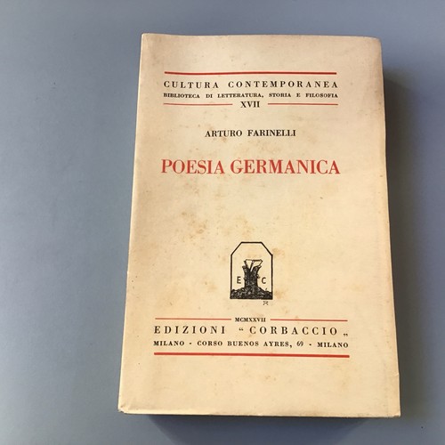Farinelli arturo poesia - farinelli,