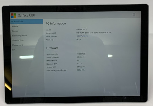 Microsoft surface pro - pro, 7