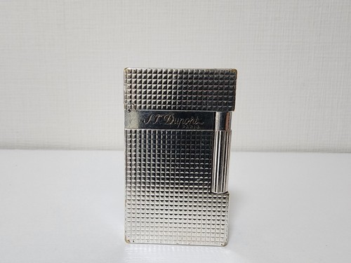 Dupont gas lighter silver - s.t.,