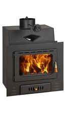 Inserto per caminetto PRITY M | 13,5 kW | Efficienza A | Ø150 mm | Stufa a legna