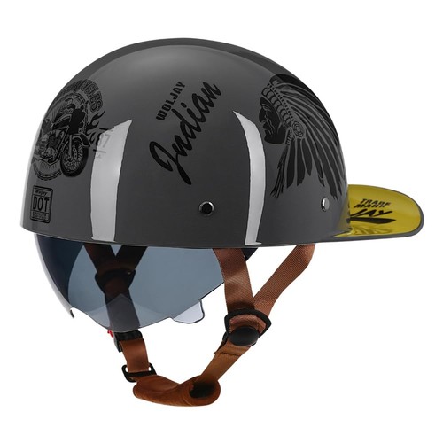 Casco moto vintage retrò open - vintage,