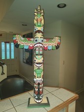 Totem 33 1/2 pollice cedro