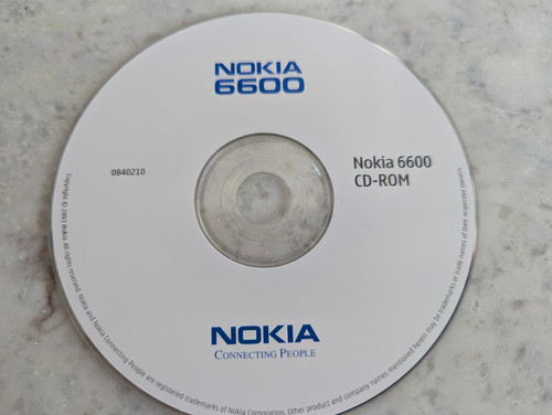 Software nokia 6600 - cd,