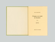 Roberto MATTA - "Comme un semis de lacunes", 1986 - Libro con 5 incisioni