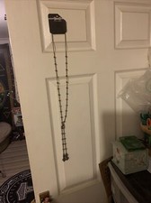 collana lunga con perline in